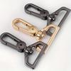 2pcs Metal Swivel Snap Hook Trigger Clips Buckles Hooks For Pet & Dog & Cat Leash & Chest Strap Accessory, Flag, Leather Craft