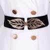 Elastic Buckle Wide Waist Belt Clothing Supplies Dress Strap Retro Waistband  Women