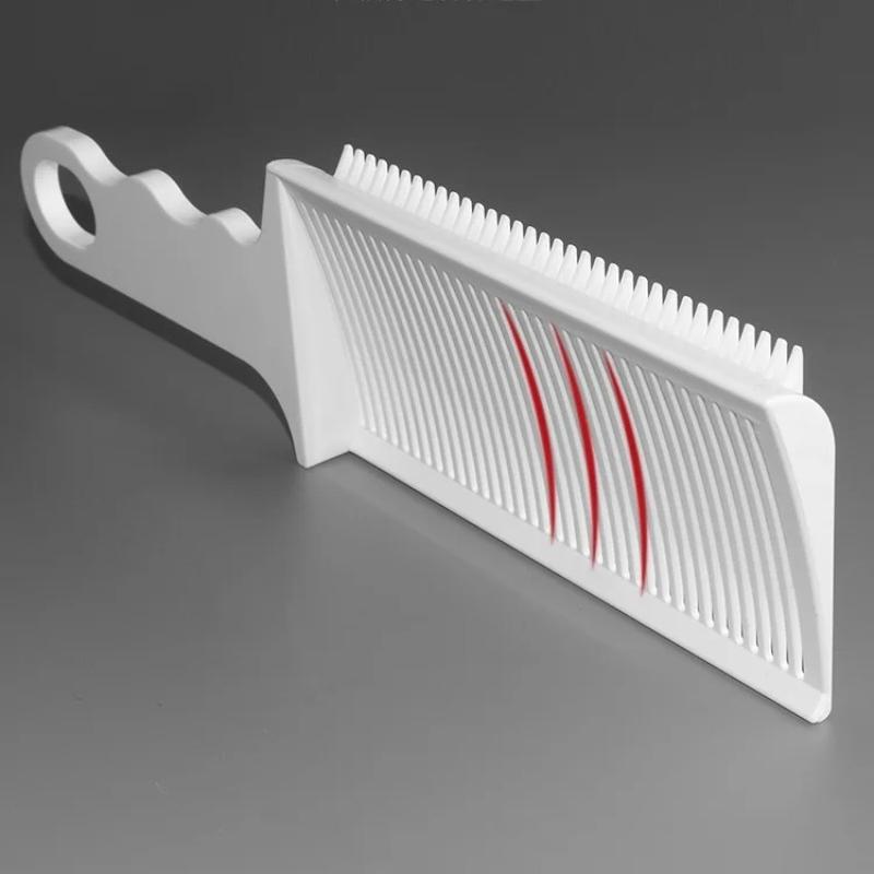 Men Flat Top Fading Comb Barber Blending Clipper Hair Cutting Comb Heat Resistant Fade Comb Salon Styling Tools Professional New