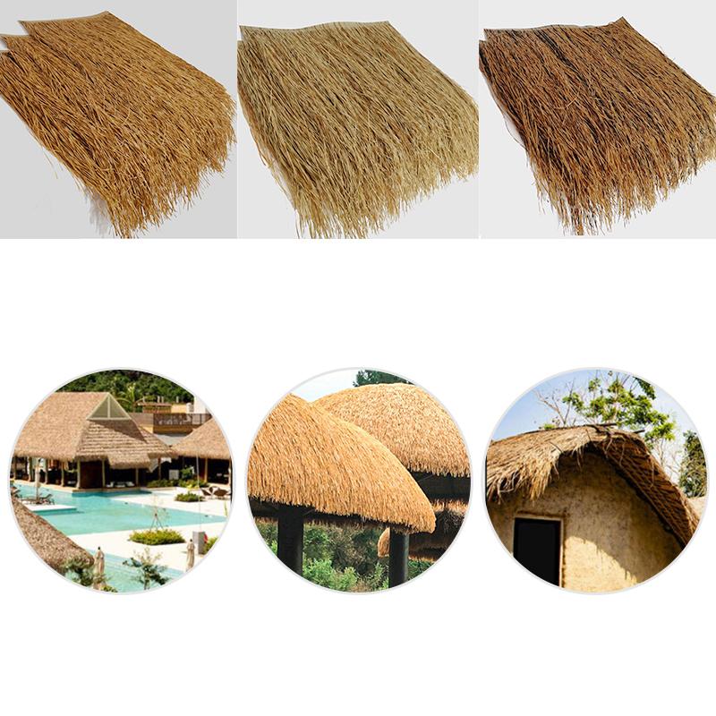 Garden Patio Fake Straw Roof Thatch Roof Simulated Thatch Straw Artificial Thatch