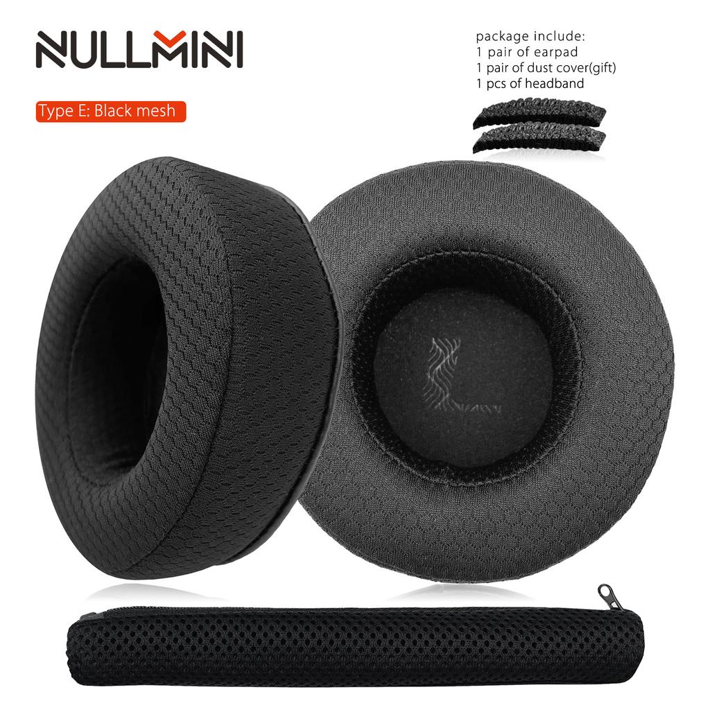 NullMini Replacement Earpads for Bluedio T5 T4 T4S Headphones Ear Cushion Earmuffs Cooling Gel Sleeve Headband