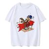 Unisex Funny Wile E Coyote Tee Shirt Unisex Women Cartoon Casual T-shirt Graphic EU Size Tops Streetwear Y2k Tshirt Hip Hop Gothic Clothes