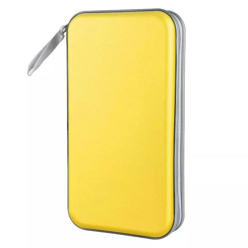 80Sheets Cd Dvd Carry Case Cover Disc Storage Holder Cd Sleeve Wallet Album Hard Box Plastic Pack Disc Dvd Disc Pack