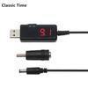 USB To DC Boost Converter Cable 5V To 9V 12V Adjustable Voltage Volt Led Display Transformer DC Power Regulator with Switch Cord
