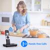 Digital Cordless Phone Telephone with LCD Display Caller ID Hands-free Calls Conference Call 16 Languages Support 5 Handsets Connection