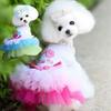 Breathable Sweet Dog Skirt Soft Pet Skirt Fashion Pet Princess Dress Pet Clothes