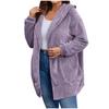 Winter Cardigan Plus Size Loose Velvet Casual Jackets & Coats Women Clothing