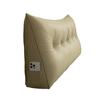 Triangular Headboard Pillow Bed Wedge Pillow with Side Pocket Headboard Back And Waist Support Cushion for Daybed Reading Relaxing