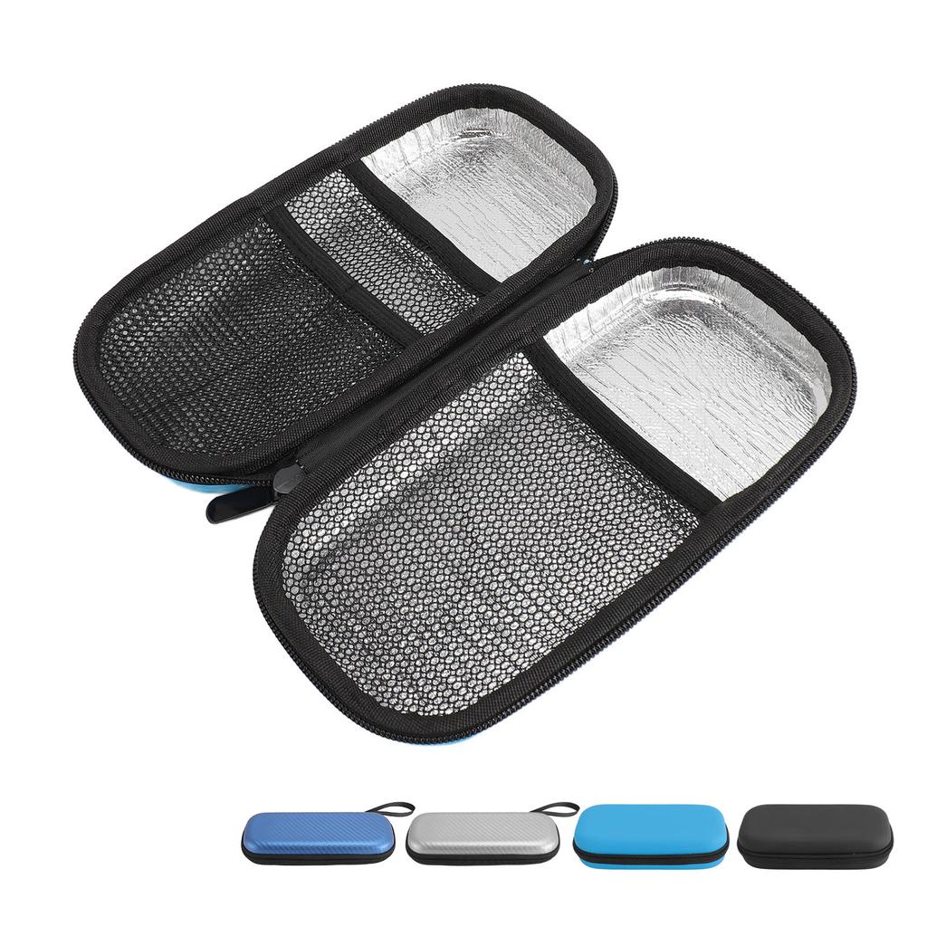 Insulin Travel Case Handheld Easy To Clean Long Durability Portable Insulated Medication Organizer