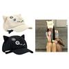 Anime Theme 3D Cat Ear Baseball Cap For Women Adjustable Strap Lovely Pattern Sun Hat for Teens Girl Casual Wear