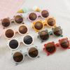 Boys Girls Lovely Cartoon Sun Glasses New Fashion Unique Bear Shape Sun Glasses Kids Children Uv Shades Eyewear Party Style