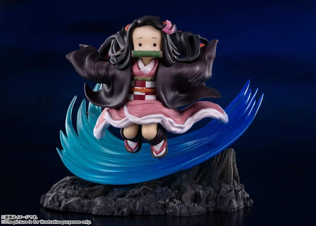 TAMASHII NATIONS Figuarts ZERO Demon Kimetsu No Yaiba Nezuko Kamado Approximately 110mm Painted Finished Figure Slayer PVC/ABS