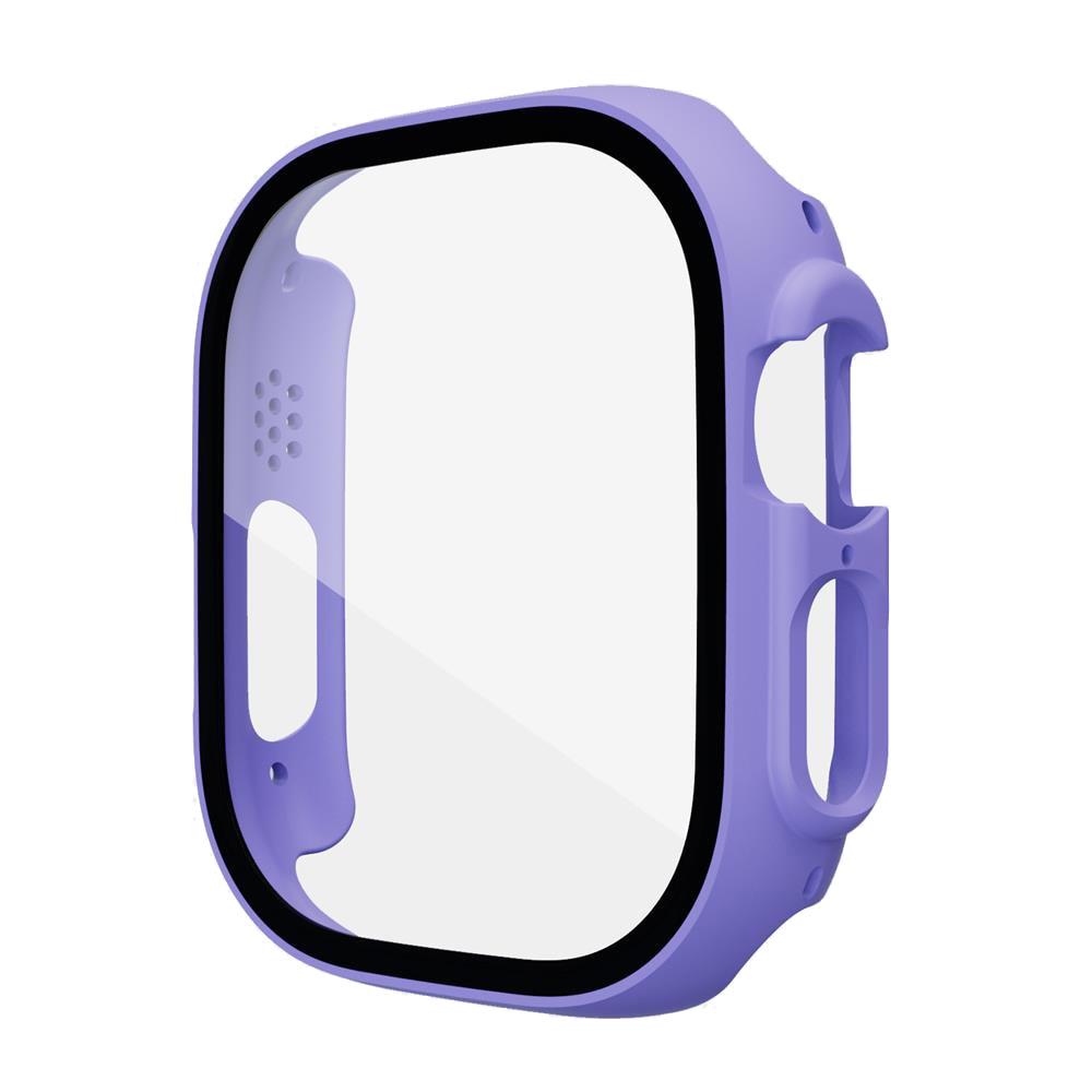 For Apple Watch Case Ultra PC Accessories Screen Protector Around Bumper Toughened Glass Series 8 Pro Apple Watch Case 49mm