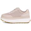 Marlin Series Round Toe Thick Sole Low Top Casual Shoes Women Sneaker Terracotta White 1170556-CERA