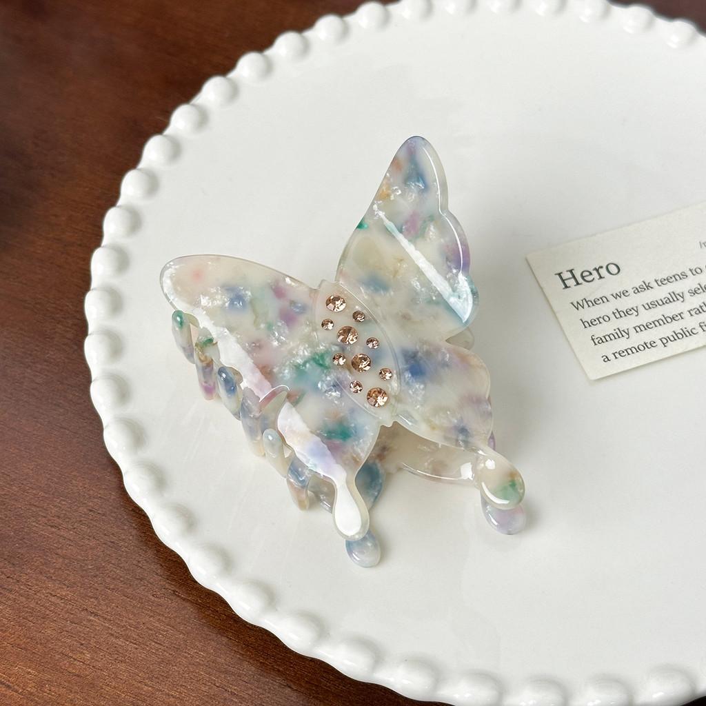 Fashionable And Stylish Rhinestone Butterfly Hair Clip Perfect For Everyday Use