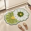 Bathroom Mat Fine Texture Home Decor Comfortable To Touch Attractive Quick Dry Kitchen Floor Mat Bathroom Supplies