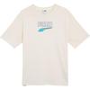 Puma Letter Logo Printed American Style Crew Neck Pullover Casual Short Sleeve T-Shirt Unisex T-Shirt Almond 535359-87