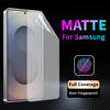 Matte Screen Protector Samsung Note 20 S25 S24 S21 S23 S22 S20 Ultra Plus A16 A26 A36 A56 A13 A14 A24 A34 A54 A15 A35 A55 A25 A23 A53 A32 A52 A31 A51