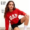 Gap Unisex Letter Logo Fleece Crewneck Sweatshirt