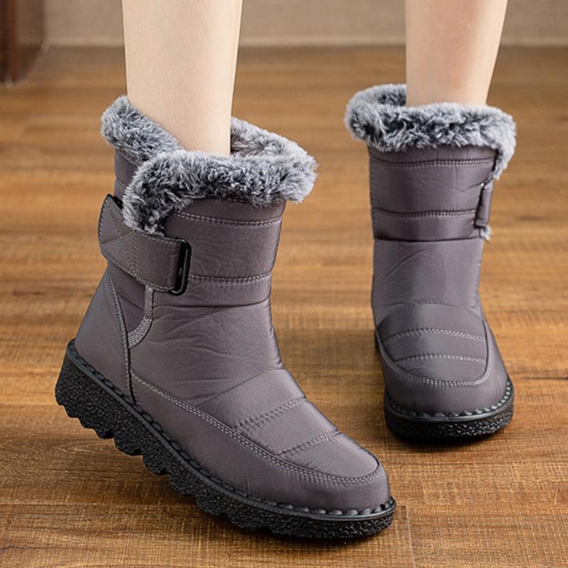 Fashion Women Boots Snow Soft Ladies Shoes Platform Women Shoes Plush Keep Warm Women's Boots Flat New Botas Mujer Winter Boot Female