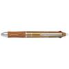 PILOT Erasable 3 Color Ballpoint Pen Frixion Ball 3 Wood 0.5 Brown LKFB-2SEF-BN