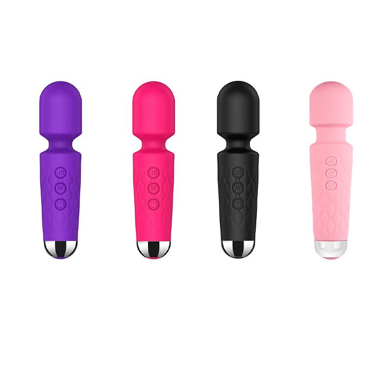 Knight Multifrequency Vibrator: Strong AV Wand for Clitoral Teasing and Massage Stick Sex Toy for Women