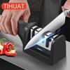 Household Grinder for Knives Kitchen Multifunctional Three -section Cutting Diamond Cutting for Sharpening