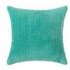 Square Cushion Case Sofa Cover Corduroy Winter Pillow Plush Velvet Home Decor