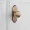 Gold Round Brass Cabinet Pull Nordic Cabinet Door Handle Wardrobe Pulls  Drawer Cabinet
