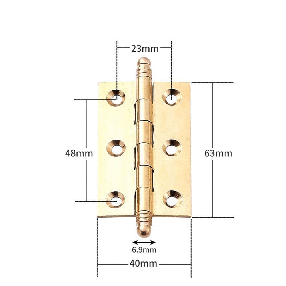 Multilayer Plating Cross Hinge Window Accessories Furniture Hardware  Cabinet Cupboard Window Door