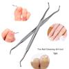 Useful Cleaning Dirt Ingrown Pedicure Tool Onychomycosis Manicure Kit Toe Nail Lifter