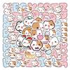 105 Blush Kitten Bunny Teeth Graffiti Stickers Decorate Refrigerator Skateboard DIY Personalized Stickers