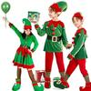 Xmas Suit Family Matching Outfits Parent-Child Girl Fancy Dress New Cosplay Clothing  New Year