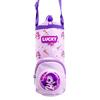 Haute Anjou Girls' Catch Tinipping Lucky Ping Billy Pocket Water Bottle Bag, Purple (Lucky Ping), 1 Piece, a Popular Character In Korea
