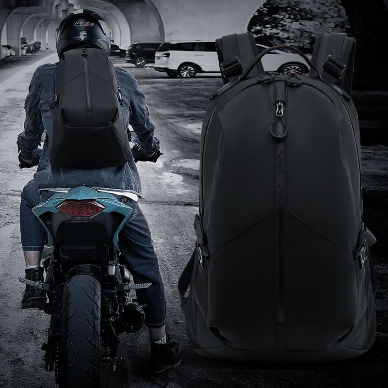 Riding Bag, Motorcycle Helmet Bag, Full Helmet Backpack, Motorcycle Bag, Waterproof Travel, Large Capacity Outdoor Computer Backpack