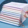 10PCS Zipper Mesh Bags A4/A5 Plastic Zipper Bags For Organizing Zipper Mesh Bags Waterproof Clear Travel Bags Office Supplies Document