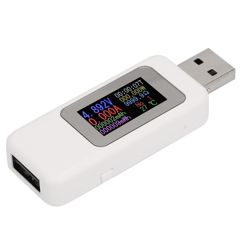 LCD Display USB Tester Charger Detector Digital Voltmeter Ammeter Voltage Meter DC4 30V
