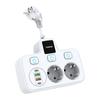 Power Strip EU AC Outlet Socket Multiprise Smart Home Extension Electrical Adapter Wall Plug Converter USB Fast Charging