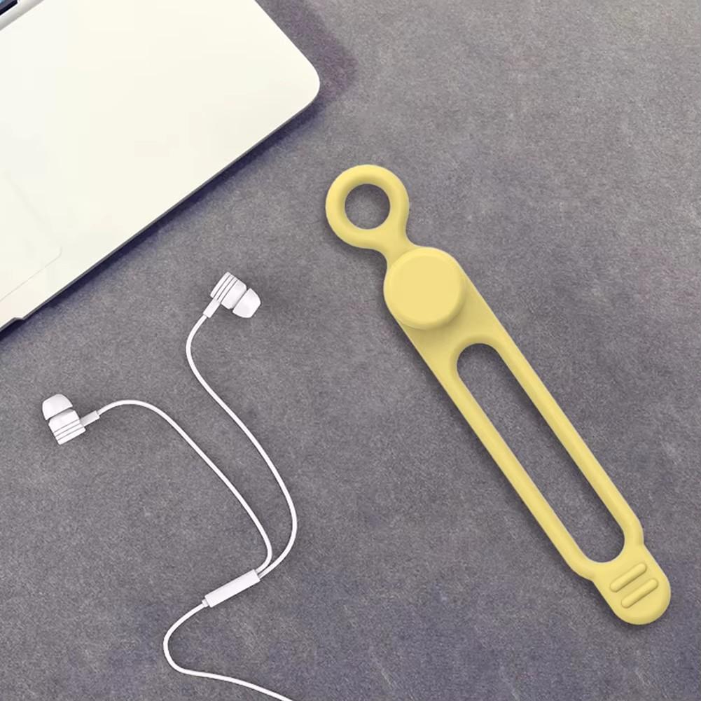 10pcs Silicone Cable Ties,Cord Organizer,Cable Straps,Reusable Cord Ties,Travel Cable Organizer ,Cute Elastic Tie, Wire Ties