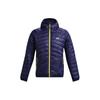 Storm FW22 Solid Color Front Logo Print Zip-Up Hooded Sports Jacket Men Jacket Purple 1375447-558
