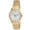 TIMEX Men's Easy Reader Watch T2H301, Quartz Movement, 3 ATM Water Resistance, Mineral Glass, White Dial, Brass