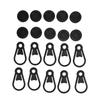 10 Pcs Outdoor Camping Tent Clip Awning Wind Rope Clips Buckle Pull Rope Plastic Clip