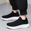Large Size Couple Fly-woven Sneakers Platform-soled Trendy Socks Shoes Cover Feet and Pedal Men's Shoes
