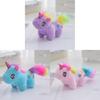 Unicorn Theme Cartoon Plush Toy Backpack Pendant Cute Keyring Decoration Gift