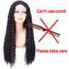 MISSQUEEN 13 15 26 30 Inches Synthetic Long Afro Kinky Curly Wigs for Black Women Hair Deep Wave Wig for Girl Heat Resistant Cosplaly Party Wigs