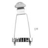 Guitar Trapeze Bridge 6 String Jazz Guitar Tailpiece Replacement Metal with Screws