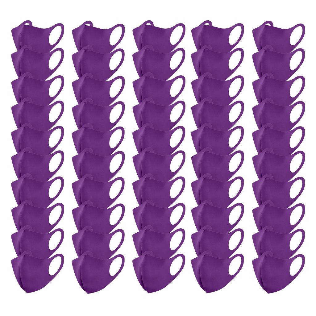 50pc Adult's Reusable Washable  Purifying  Face Mask Carbon Filter Lay