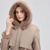 Fashion Winter Coat Female Long Parkas Hooded Can Be Worn On Both The Inside and Outside Loose Thick Warm Women's Faux Fur Jackets