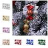 4pcs Electroplating Christmas Candy Pendants Colorful Colorful Candy Interesting   Christmas