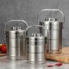3 Layer Thermos Food Container Stainless Steel Thermal Pot Insulated Lunch Box  Office